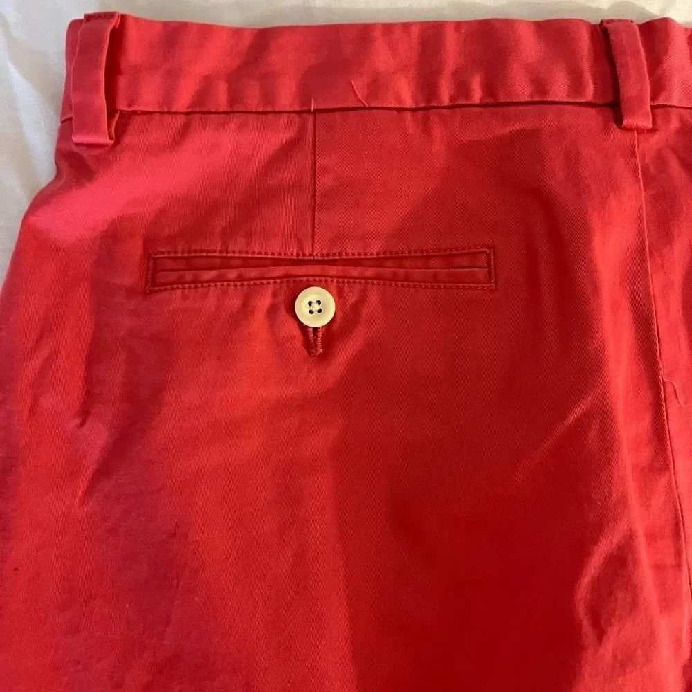 Vineyard Vines Pink Salmon Summer Club Shorts sz 35 EUC - Picture 4 of 4